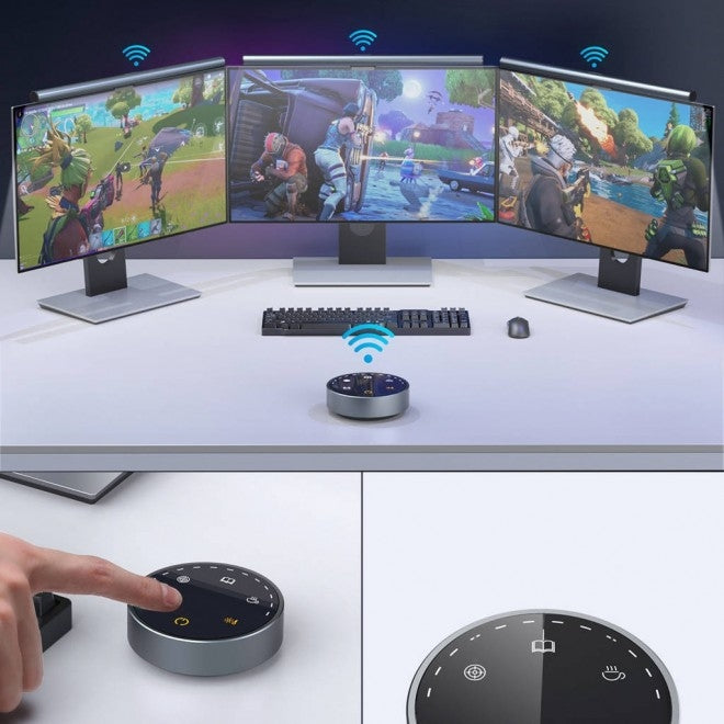 Wireless LED Monitor Lamp