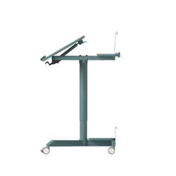 Mobile Standing Desk With Tilting Desktop
