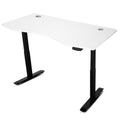 LSG Nimbus Walking Pad Treadmill + ErgoDesk Standing Desk 150cm - White