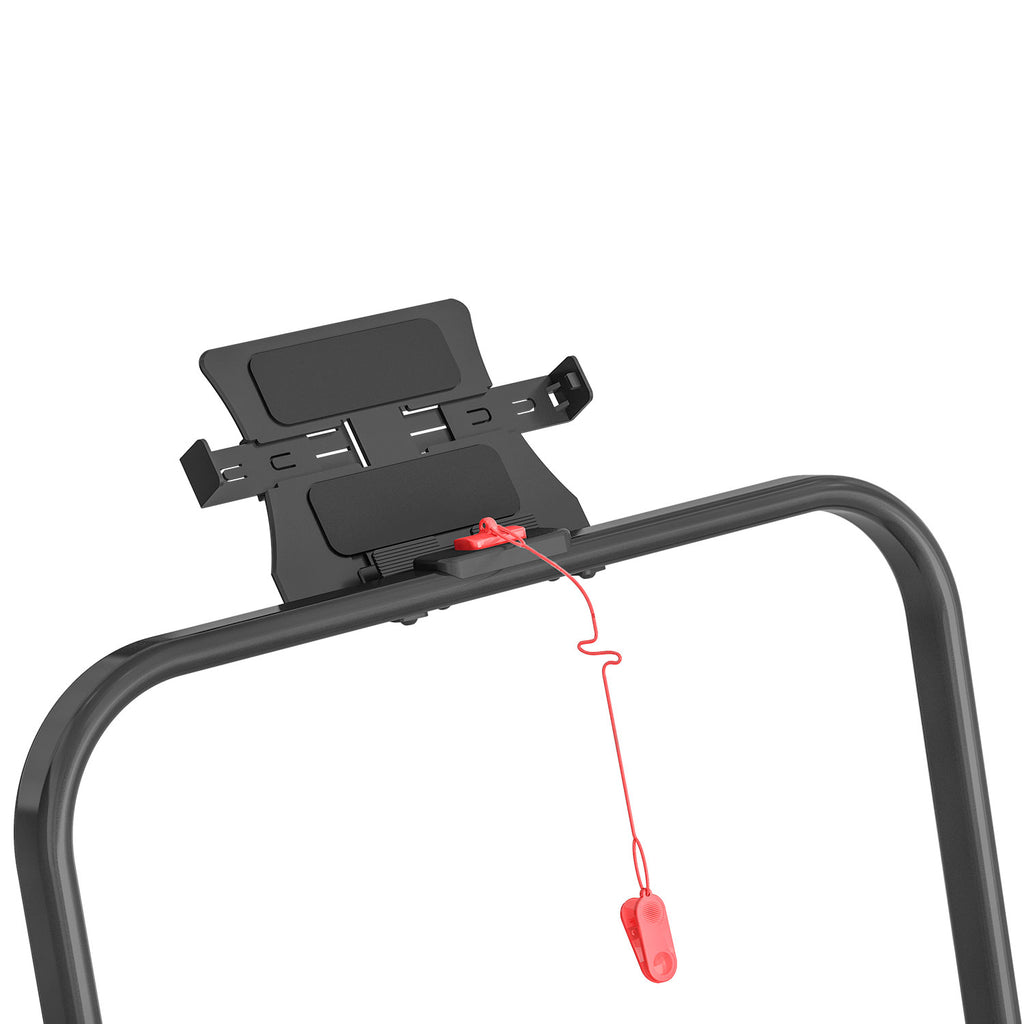 LSG Nimbus Walking Pad Treadmill + ErgoDesk Standing Desk 180cm - White