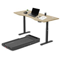 LSG Nimbus Walking Pad Treadmill + ErgoDesk Standing Desk 180cm - Oak