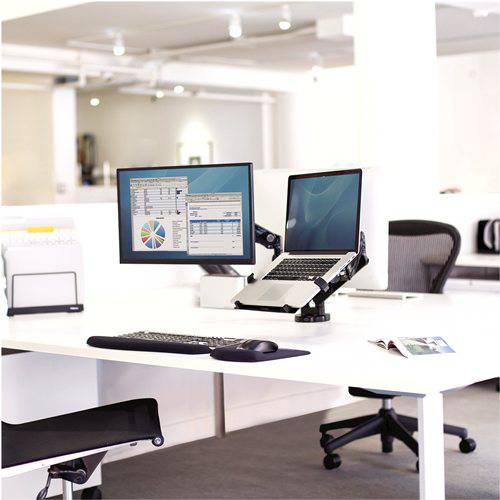Computer Monitor Arm - Fellowes Monitor Arm - Laptop Extension Accessory