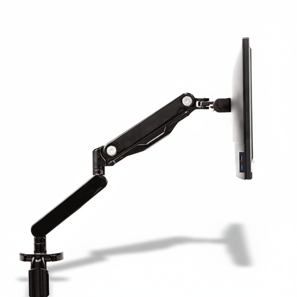 Computer Monitor Arm - Fellowes Platinum Monitor Arm - Single