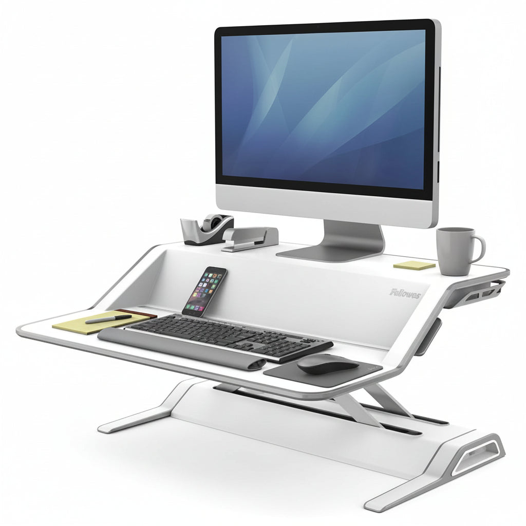 Standing Desk - Fellowes Lotus Sit To Stand Workstation