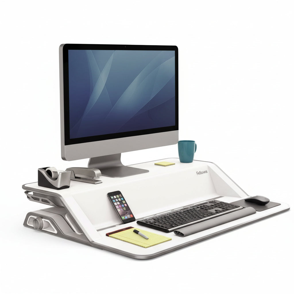 Standing Desk - Fellowes Lotus Sit To Stand Workstation