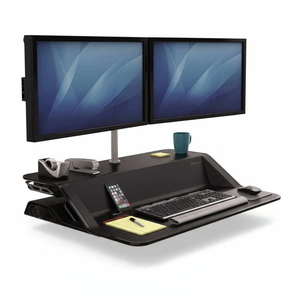 Standing Desk - Fellowes Lotus Sit To Stand Workstation